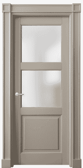 Дверь межкомнатная 6308 ББСК САТ. Цвет Бук бисквитный. Материал Массив бука эмаль. Коллекция Toscana Plano. Картинка.