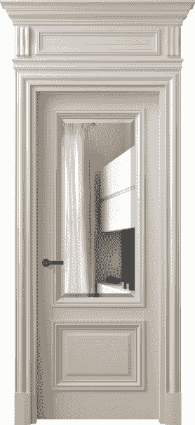 Дверь межкомнатная 7302 БСБЖ ДВ ЗЕР Ф. Цвет Бук светло-бежевый. Материал Массив бука эмаль. Коллекция Antique. Картинка.