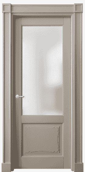 Дверь межкомнатная 6322 ББСК САТ. Цвет Бук бисквитный. Материал Массив бука эмаль. Коллекция Toscana Elegante. Картинка.
