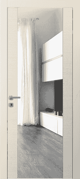 Дверь межкомнатная 4039 ТМЦ Зеркало. Цвет Таеда марципан. Материал Таеда эмаль. Коллекция Avant. Картинка.