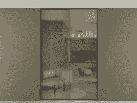 Дверь межкомнатная p2_01 Бронза сатин триплекс ЧЕР. Цвет Алюминий Черный. Материал Алюминий. Коллекция Перегородка Formato (двухстворчатая скрытая в потолок). Картинка.