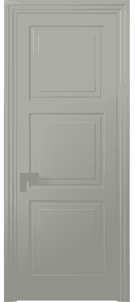 Дверь межкомнатная 8331 МНСР. Цвет Матовый нейтральный серый. Материал Гладкая эмаль. Коллекция Rocca. Картинка.
