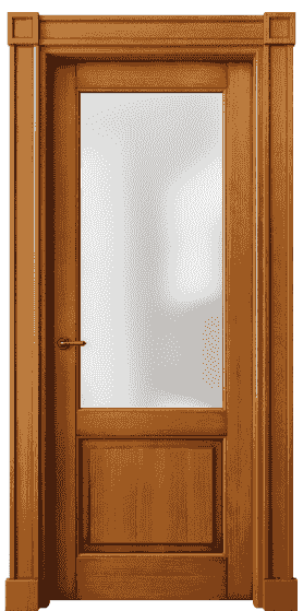 Дверь межкомнатная 6302 БСП САТ. Цвет Бук светлый с патиной. Материал Массив бука с патиной. Коллекция Toscana Plano. Картинка.