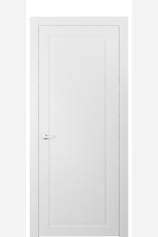 Дверь межкомнатная 8001 МБЛ. Цвет Матовый белоснежный. Материал Гладкая эмаль. Коллекция Neo Classic. Картинка.