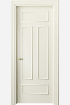 Дверь межкомнатная 8143 ММБ . Цвет Матовый молочно-белый. Материал Гладкая эмаль. Коллекция Paris. Картинка.