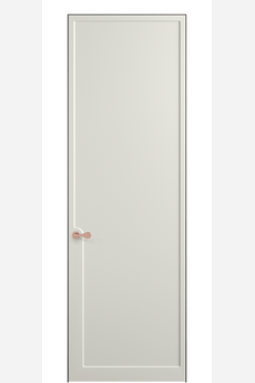 Дверь межкомнатная 7502 МЖМ . Цвет Матовый жемчужный. Материал Гладкая эмаль. Коллекция Softform. Картинка.