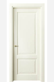 Дверь межкомнатная 6323 МБМ. Цвет Бук молочно-белый. Материал Массив бука эмаль. Коллекция Toscana Elegante. Картинка.