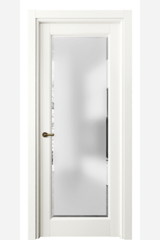 Дверь межкомнатная 6300 БЖМ САТ-Ф. Цвет Бук жемчуг. Материал Массив бука эмаль. Коллекция Toscana Rombo. Картинка.