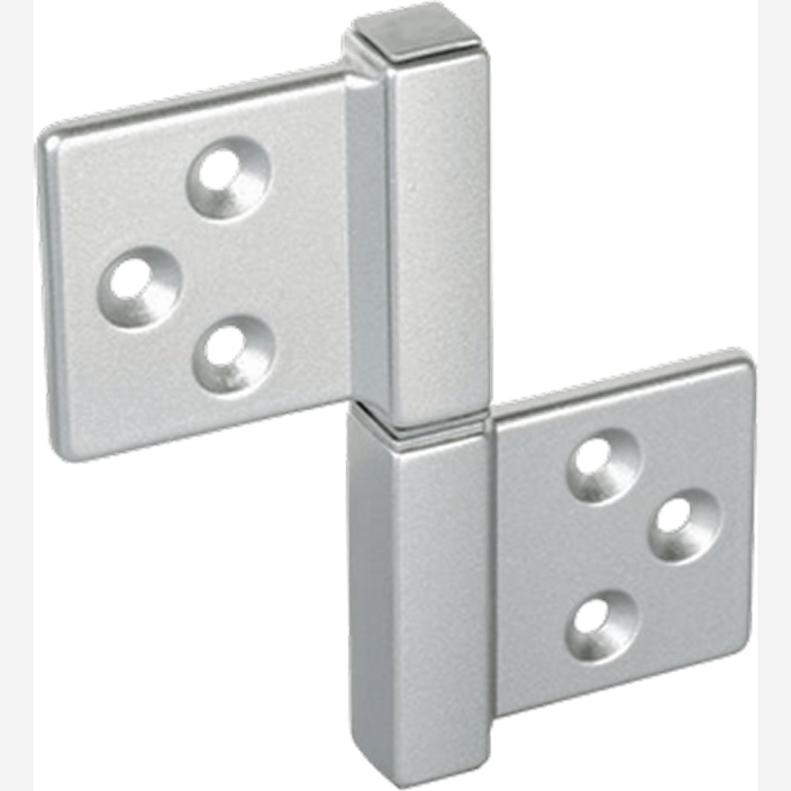 Комплект фурнитуры квадратное сечение матовый хром