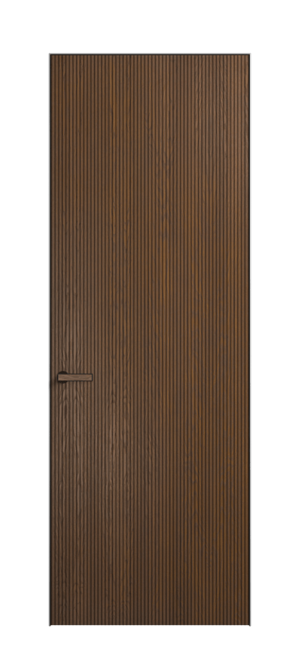 Дверь межкомнатная Velvet 8201 Дуб каштановый матовый. Скрытый короб Черный Цена 129389 . Фабрика дверей Волховец 8 (800) 551 43 19 Межкомнатная дверь Velvet 8201 Дуб каштановый матовый. Цена 129389  | Volhovec