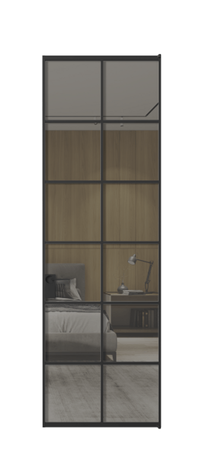 Алюминиевая дверь АЛПЛ040.05 Алюминий Черный Рефлективное серое стекло "Stopsol", калёное. Без короба чер Цена 144090 Стоимость комплекта двери включает:
1. Полотно (600/650/700/750/800/850/900/950*2000-2400 мм).
2. Короб
3. Комплект фурнитуры (2 торцевые петли и магнитный замок с ответной планкой). Фабрика дверей Волховец 8 (800) 551 43 19 Алюминиевая дверь АЛПЛ040.05 Алюминий Черный Рефлективное серое стекло "Stopsol", калёное Цена 144090 | Volhovec