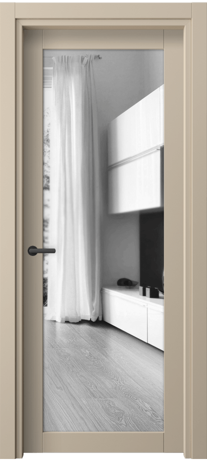 Дверь межкомнатная Neo 2102 ПЭТ светло-бежевый Двустороннее зеркало, триплекс, 6 мм Гладкий классический наличник ПЭСБ  Цена 33280 ₽ Наличники уже входят в базовый комплект. Фабрика дверей Волховец 8 (800) 551 43 19 Межкомнатная дверь Neo 2102 ПЭТ светло-бежевый Двустороннее зеркало, триплекс, 6 мм Цена 33280 ₽ | Volhovec