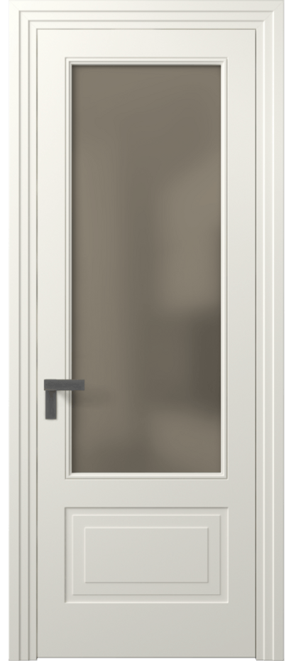 Дверь межкомнатная Рокка 8342 Матовый жемчужный Сатинированное бронзовое стекло, триплекс Каскадный компланарный наличник МЖМ Цена 82899 ₽ Наличники уже входят в базовый комплект. Фабрика дверей Волховец 8 (800) 551 43 19 Межкомнатная дверь Рокка 8342 Матовый жемчужный Сатинированное бронзовое стекло, триплекс Цена 82899 ₽ | Volhovec