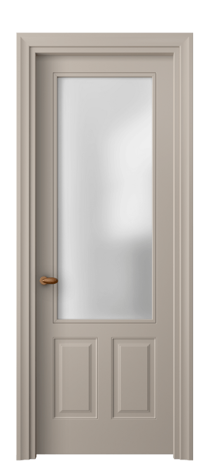 Дверь межкомнатная Esse 8522 Матовый бисквитный Сатинированное стекло Фигурный универсальный наличник МБСК Цена 70299 ₽ Наличники уже входят в базовый комплект. Фабрика дверей Волховец 8 (800) 551 43 19 Межкомнатная дверь Esse 8522 Матовый бисквитный Сатинированное стекло Цена 70299 ₽ | Volhovec