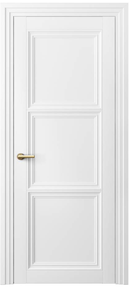 Дверь межкомнатная Centro 2503 Белый шёлк  Каскадный наличник БШ Цена 50499 ₽ Наличники уже входят в базовый комплект. Фабрика дверей Волховец 8 (800) 551 43 19 Межкомнатная дверь Centro 2503 Белый шёлк  Цена 50499 ₽ | Volhovec