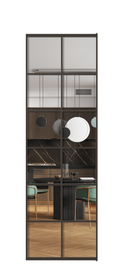 Алюминиевая дверь АЛПЛ040.05 Алюминий антрацит Прозрачное стекло "Crystal Vision", калёное, 6 мм. Без короба ААН Цена 148790 Стоимость комплекта двери включает:
1. Полотно (600/650/700/750/800/850/900/950*2000-2400 мм).
2. Короб
3. Комплект фурнитуры (2 торцевые петли и магнитный замок с ответной планкой). Фабрика дверей Волховец 8 (800) 551 43 19 Алюминиевая дверь АЛПЛ040.05 Алюминий антрацит Прозрачное стекло "Crystal Vision", калёное, 6 мм Цена 148790 | Volhovec