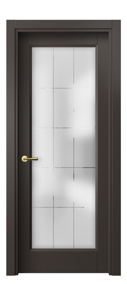 Дверь межкомнатная Galant 1402 Матовый антрацит Сатинированное стекло с гравировкой "Лофт" Гладкий наличник МАН Цена 58740 ₽ Наличники уже входят в базовый комплект. Фабрика дверей Волховец 8 (800) 551 43 19 Межкомнатная дверь Galant 1402 Матовый антрацит Сатинированное стекло с гравировкой "Лофт" Цена 58740 ₽ | Volhovec