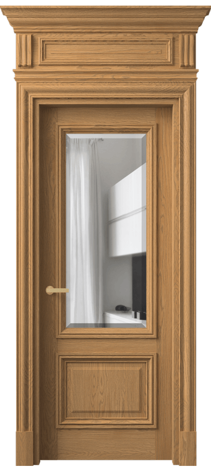 Дверь межкомнатная Антик 7302 Дуб пшеничный матовый Прозрачное стекло с фацетом КЭП + Объёмный фриз + Карниз ДПШ.М Цена 264949 ₽ Наличники уже входят в базовый комплект. Фабрика дверей Волховец 8 (800) 551 43 19 Межкомнатная дверь Антик 7302 Дуб пшеничный матовый Прозрачное стекло с фацетом Цена 264949 ₽ | Volhovec