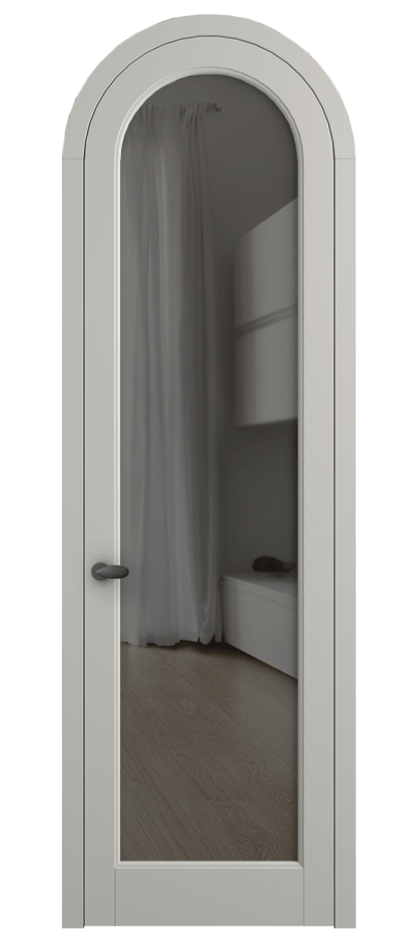 Дверь межкомнатная Палаццо 6814 Матовый тёплый серый Прозрачное серое стекло, триплекс 0536R МТСР Цена 125159 ₽ Наличники уже входят в базовый комплект. Фабрика дверей Волховец 8 (800) 551 43 19 Межкомнатная дверь Палаццо 6814 Матовый тёплый серый Прозрачное серое стекло, триплекс Цена 125159 ₽ | Volhovec