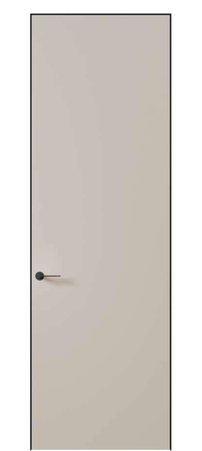 Дверь межкомнатная Planum Pro АКП 0010 Матовый светло-бежевый  Скрытый короб Черный Цена 54489 ₽ Cкрытый короб уже входит в комплект. Фабрика дверей Волховец 8 (800) 551 43 19 Межкомнатная дверь Planum Pro АКП 0010 Матовый светло-бежевый  Цена 54489 ₽ | Volhovec