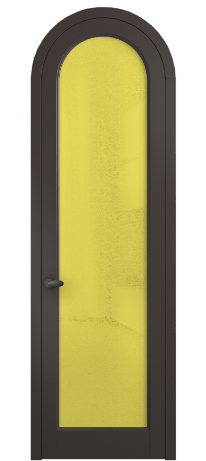 Дверь межкомнатная Палаццо 6814 Матовый антрацит Фактурное жёлтое стекло "Лёд", триплекс 0536R МАН Цена 131159 ₽ Наличники уже входят в базовый комплект. Фабрика дверей Волховец 8 (800) 551 43 19 Межкомнатная дверь Палаццо 6814 Матовый антрацит Фактурное жёлтое стекло "Лёд", триплекс Цена 131159 ₽ | Volhovec