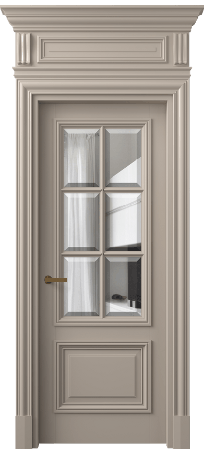 Дверь межкомнатная Антик 7312 Матовый бисквитный Прозрачное стекло с фацетом КЭП + Объёмный фриз + Карниз МБСК Цена 181709 ₽ Наличники уже входят в базовый комплект. Фабрика дверей Волховец 8 (800) 551 43 19 Межкомнатная дверь Антик 7312 Матовый бисквитный Прозрачное стекло с фацетом Цена 181709 ₽ | Volhovec