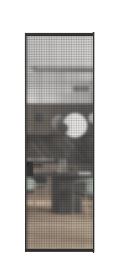 Алюминиевая дверь АЛПЛ040.01 Алюминий Черный Декоративное стекло с сеткой "Mesh silver", триплекс, 6 мм. Без короба чер Цена 109532 Стоимость комплекта двери включает:
1. Полотно (600/650/700/750/800/850/900/950*2000-2400 мм).
2. Короб
3. Комплект фурнитуры (2 торцевые петли и магнитный замок с ответной планкой). Фабрика дверей Волховец 8 (800) 551 43 19 Алюминиевая дверь АЛПЛ040.01 Алюминий Черный Декоративное стекло с сеткой "Mesh silver", триплекс, 6 мм Цена 109532 | Volhovec