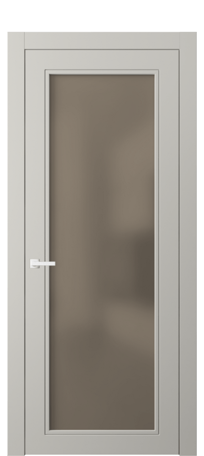 Дверь межкомнатная Neo Classic 8000 Матовый тёплый серый Сатинированное бронзовое стекло, триплекс Гладкий компланарный наличник МТСР Цена 91900 сом Наличники уже входят в базовый комплект. Фабрика дверей Волховец 8 (800) 551 43 19 Межкомнатная дверь Neo Classic 8000 Матовый тёплый серый Сатинированное бронзовое стекло, триплекс Цена 91900 сом | Volhovec