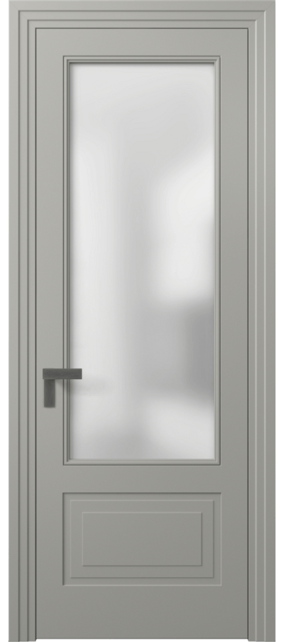 Дверь межкомнатная Rocca 8342 Матовый нейтральный серый Сатинированное стекло Каскадный компланарный наличник МНСР Цена 66319 ₽ Наличники уже входят в базовый комплект. Фабрика дверей Волховец 8 (800) 551 43 19 Межкомнатная дверь Rocca 8342 Матовый нейтральный серый Сатинированное стекло Цена 66319 ₽ | Volhovec