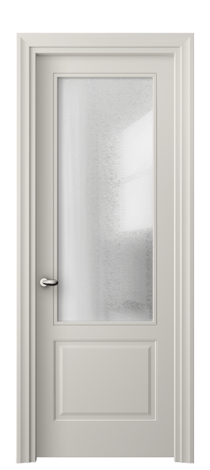 Дверь межкомнатная Esse 8552 Матовый облачно-серый Фактурное стекло "Лёд", триплекс, 8 мм Фигурный универсальный наличник МОС Цена 72099 ₽ Наличники уже входят в базовый комплект. Фабрика дверей Волховец 8 (800) 551 43 19 Межкомнатная дверь Esse 8552 Матовый облачно-серый Фактурное стекло "Лёд", триплекс, 8 мм Цена 72099 ₽ | Volhovec