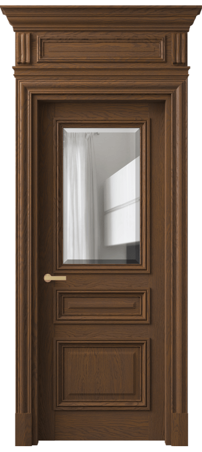 Дверь межкомнатная Antique 7304 Дуб каштановый матовый Прозрачное стекло с фацетом КЭП + Объёмный фриз + Карниз ДКШ.М Цена 266349 ₽ Наличники уже входят в базовый комплект. Фабрика дверей Волховец 8 (800) 551 43 19 Межкомнатная дверь Antique 7304 Дуб каштановый матовый Прозрачное стекло с фацетом Цена 266349 ₽ | Volhovec