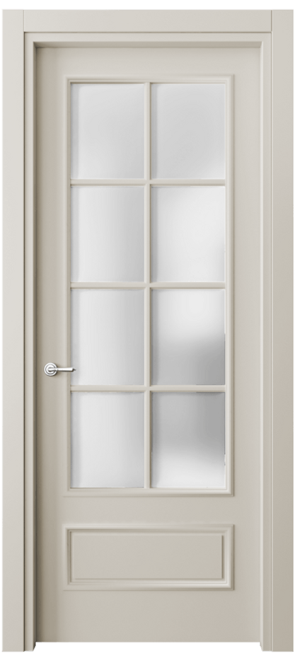 Дверь межкомнатная Paris 8112 Матовый облачно-серый Сатинированное стекло Гладкий наличник МОС Цена 76999 ₽ Наличники уже входят в базовый комплект. Фабрика дверей Волховец 8 (800) 551 43 19 Межкомнатная дверь Paris 8112 Матовый облачно-серый Сатинированное стекло Цена 76999 ₽| Volhovec