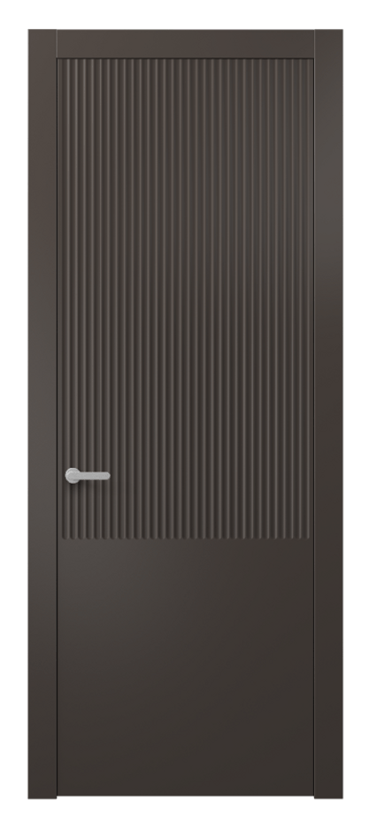 Дверь межкомнатная Альба АКП 8646 Матовый антрацит Гладкий компланарный наличник МАН Цена 53499 ₽ Наличники уже входят в базовый комплект. Фабрика дверей Волховец 8 (800) 551 43 19 Межкомнатная дверь Альба АКП 8646 Матовый антрацит Цена 53499 ₽ | Volhovec