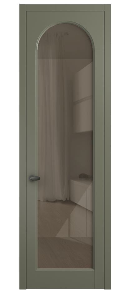 Дверь межкомнатная Палаццо 6804 Матовый оливковый тёмный Рефлективное бронзовое стекло "Стопсол", калёное 0536 МОТ Цена 105029 ₽ Наличники уже входят в базовый комплект. Фабрика дверей Волховец 8 (800) 551 43 19 Межкомнатная дверь Палаццо 6804 Матовый оливковый тёмный Рефлективное бронзовое стекло "Стопсол", калёное Цена 105029 ₽ | Volhovec