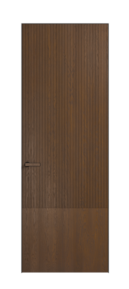 Дверь межкомнатная Velvet 8203 Дуб каштановый матовый. Скрытый короб Черный Цена 129389 . Фабрика дверей Волховец 8 (800) 551 43 19 Межкомнатная дверь Velvet 8203 Дуб каштановый матовый. Цена 129389 | Volhovec