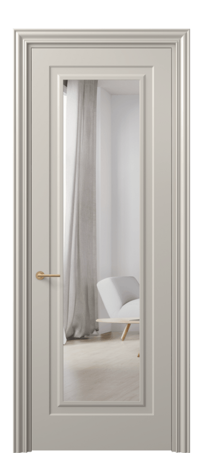 Дверь межкомнатная Mascot 8403 Матовый светло-бежевый Двустороннее зеркало, триплекс, 7 мм Фигурный наличник МСБЖ Цена 64330 ₽ Наличники уже входят в базовый комплект. Фабрика дверей Волховец 8 (800) 551 43 19 Межкомнатная дверь Mascot 8403 Матовый светло-бежевый Двустороннее зеркало, триплекс, 7 мм Цена 64330 ₽ | Volhovec