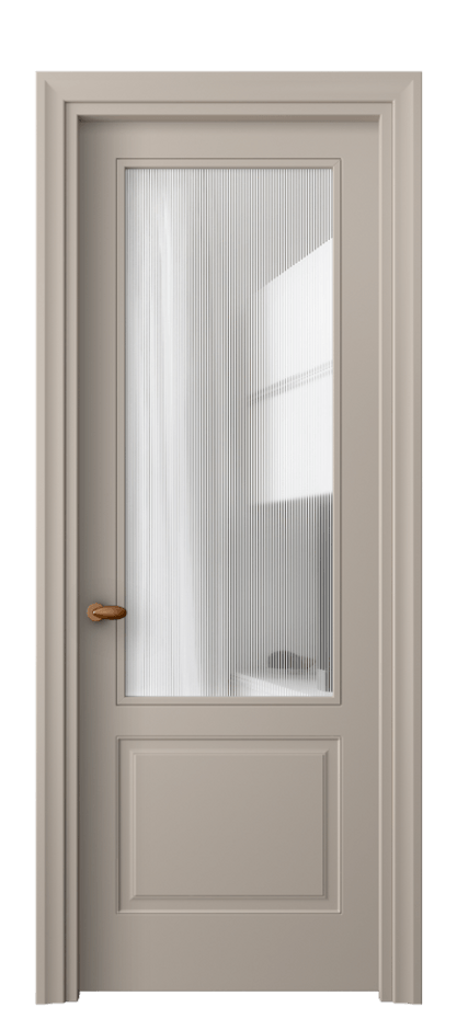 Дверь межкомнатная Esse 8552 Матовый бисквитный Рифлёное стекло "Дюна", триплекс, 8 мм Фигурный универсальный наличник МБСК Цена 72099 ₽ Наличники уже входят в базовый комплект. Фабрика дверей Волховец 8 (800) 551 43 19 Межкомнатная дверь Esse 8552 Матовый бисквитный Рифлёное стекло "Дюна", триплекс, 8 мм Цена 72099 ₽ | Volhovec