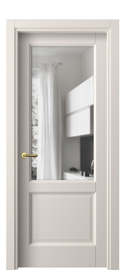 Дверь межкомнатная Галант 1422 ПЭТ тёплый-белый Прозрачное стекло Гладкий наличник ПЭТБ Цена 33699 ₽ Наличники уже входят в базовый комплект. Фабрика дверей Волховец 8 (800) 551 43 19 Межкомнатная дверь Галант 1422 ПЭТ тёплый-белый Прозрачное стекло Цена 33699 ₽ | Volhovec