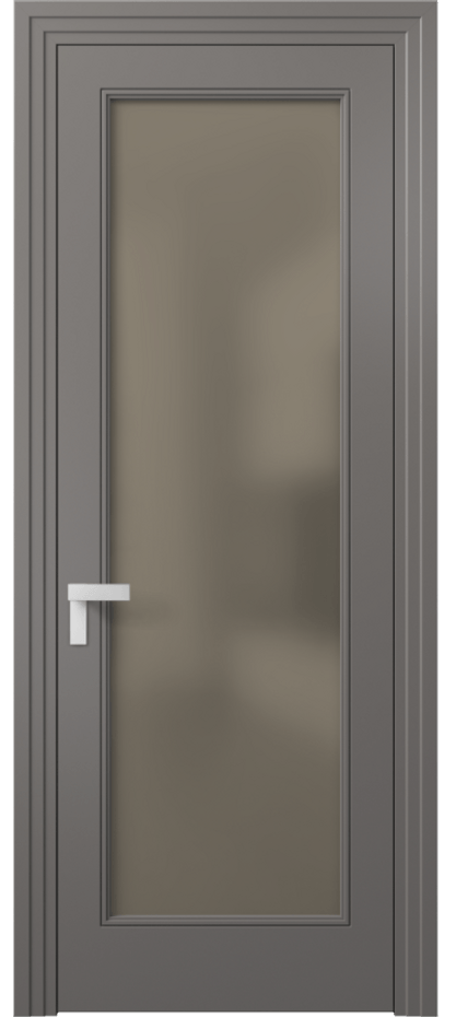 Дверь межкомнатная Rocca 8300 Матовый классический серый Сатинированное бронзовое стекло, триплекс Каскадный компланарный наличник МКЛС Цена 66319 ₽ Наличники уже входят в базовый комплект. Фабрика дверей Волховец 8 (800) 551 43 19 Межкомнатная дверь Rocca 8300 Матовый классический серый Сатинированное бронзовое стекло, триплекс Цена 66319 ₽ | Volhovec