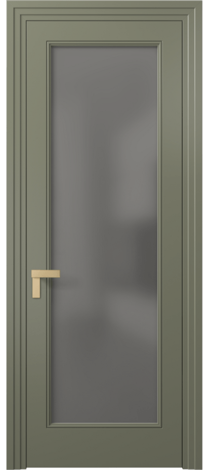 Дверь межкомнатная Рокка 8300 Матовый оливковый тёмный Сатинированное серое стекло, триплекс Каскадный компланарный наличник МОТ Цена 68424 ₽ Наличники уже входят в базовый комплект. Фабрика дверей Волховец 8 (800) 551 43 19 Межкомнатная дверь Рокка 8300 Матовый оливковый тёмный Сатинированное серое стекло, триплекс Цена 68424 ₽ | Volhovec