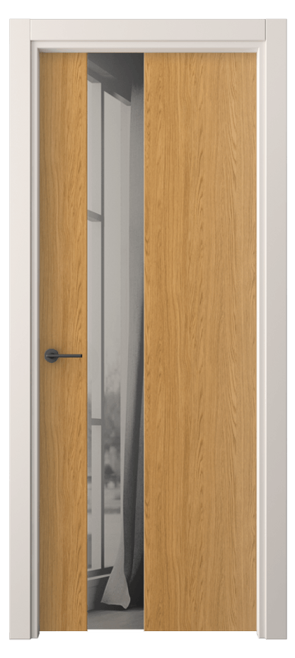 Дверь межкомнатная Freedom 4224 Ванильный дуб Двустороннее серое зеркало, триплекс, 8 мм Классический гладкий наличник ПЭТБ Цена 46940 сом Наличники уже входят в базовый комплект. Фабрика дверей Волховец 8 (800) 551 43 19 Межкомнатная дверь Freedom 4224 Ванильный дуб Двустороннее серое зеркало, триплекс, 8 мм Цена 46940 сом | Volhovec