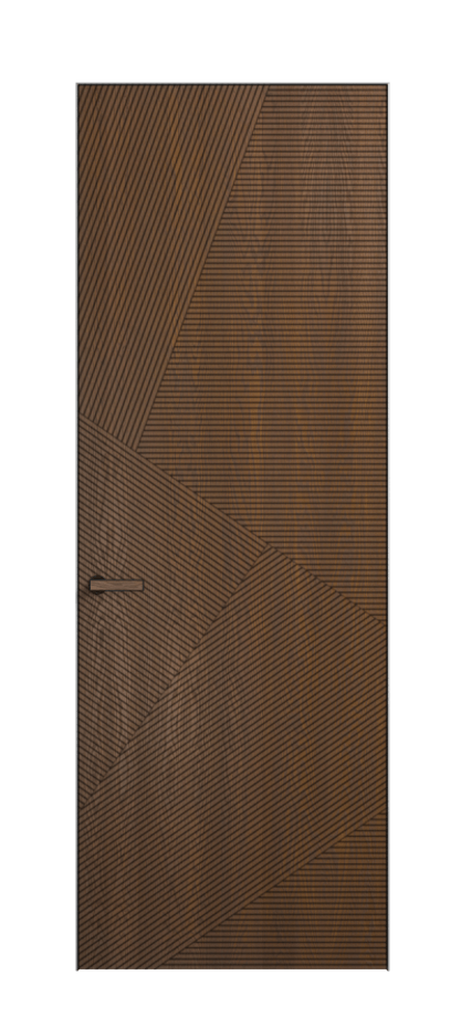 Дверь межкомнатная Velvet 8213 Дуб каштановый матовый. Скрытый короб Черный Цена 7900 . Фабрика дверей Волховец 8 (800) 551 43 19 Межкомнатная дверь Velvet 8213 Дуб каштановый матовый. Цена 7900  | Volhovec