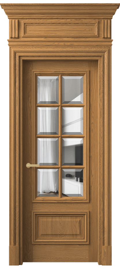 Дверь межкомнатная Antique 7316 Дуб солнечный матовый Прозрачное стекло с фацетом КЭП + Объёмный фриз + Карниз ДСЛ.М Цена 295549 ₽ Наличники уже входят в базовый комплект. Фабрика дверей Волховец 8 (800) 551 43 19 Межкомнатная дверь Antique 7316 Дуб солнечный матовый Прозрачное стекло с фацетом Цена 295549 ₽ | Volhovec