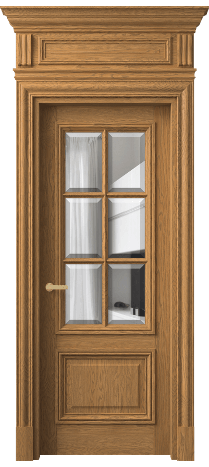 Дверь межкомнатная Antique 7312 Дуб солнечный матовый Прозрачное стекло с фацетом КЭП + Объёмный фриз + Карниз ДСЛ.М Цена 295549 ₽ Наличники уже входят в базовый комплект. Фабрика дверей Волховец 8 (800) 551 43 19 Межкомнатная дверь Antique 7312 Дуб солнечный матовый Прозрачное стекло с фацетом Цена 295549 ₽ | Volhovec