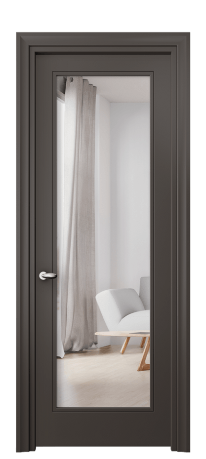 Дверь межкомнатная Esse 8502 Матовый антрацит Двустороннее зеркало, триплекс, 7 мм Фигурный универсальный наличник МАН Цена 54479 ₽ Наличники уже входят в базовый комплект. Фабрика дверей Волховец 8 (800) 551 43 19 Межкомнатная дверь Esse 8502 Матовый антрацит Двустороннее зеркало, триплекс, 7 мм Цена 54479 ₽ | Volhovec