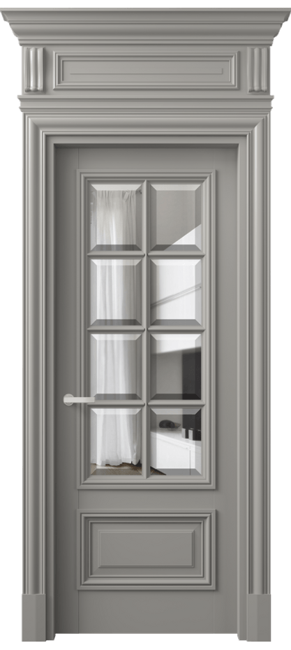 Дверь межкомнатная Antique 7316 Бук нейтральный серый Прозрачное стекло с фацетом, 6 мм КЭП + Объёмный фриз + Карниз БНСР Цена 173729 ₽ Наличники уже входят в базовый комплект. Фабрика дверей Волховец 8 (800) 551 43 19 Межкомнатная дверь Antique 7316 Бук нейтральный серый Прозрачное стекло с фацетом, 6 мм Цена 173729 ₽ | Volhovec