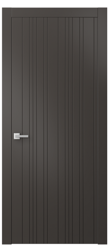 Дверь межкомнатная Linea 8051 Матовый антрацит  Гладкий компланарный наличник МАН* Цена 54299 ₽ Наличники уже входят в базовый комплект. Фабрика дверей Волховец 8 (800) 551 43 19 Межкомнатная дверь Linea 8051 Матовый антрацит  Цена 54299 ₽ | Volhovec