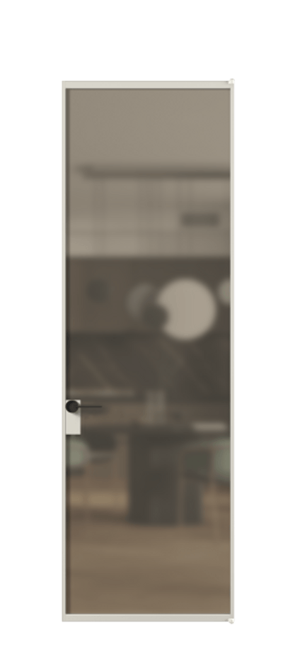 Алюминиевая дверь АЛПЛ040.01 Алюминий облачно-серый Сатинированное бронзовое стекло, триплекс. Без короба АОС Цена 119170 Стоимость комплекта двери включает:
1. Полотно (600/650/700/750/800/850/900/950*2000-2400 мм).
2. Короб
3. Комплект фурнитуры (2 торцевые петли и магнитный замок с ответной планкой). Фабрика дверей Волховец 8 (800) 551 43 19 Алюминиевая дверь АЛПЛ040.01 Алюминий облачно-серый Сатинированное бронзовое стекло, триплекс Цена 119170 | Volhovec