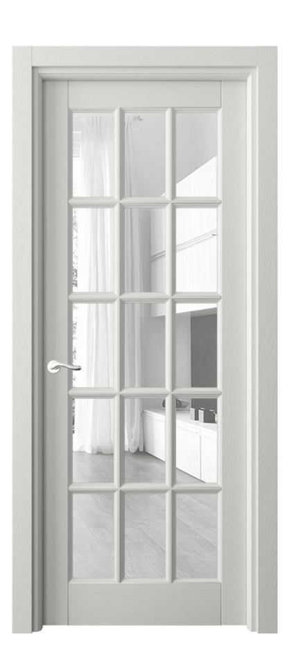 Дверь межкомнатная Лигнум 0708 Дуб серая эмаль Прозрачное стекло Гладкий наличник ДСР Цена 156199 ₽ Наличники уже входят в базовый комплект. Фабрика дверей Волховец 8 (800) 551 43 19 Межкомнатная дверь Лигнум 0708 Дуб серая эмаль Прозрачное стекло Цена 156199 ₽ | Volhovec