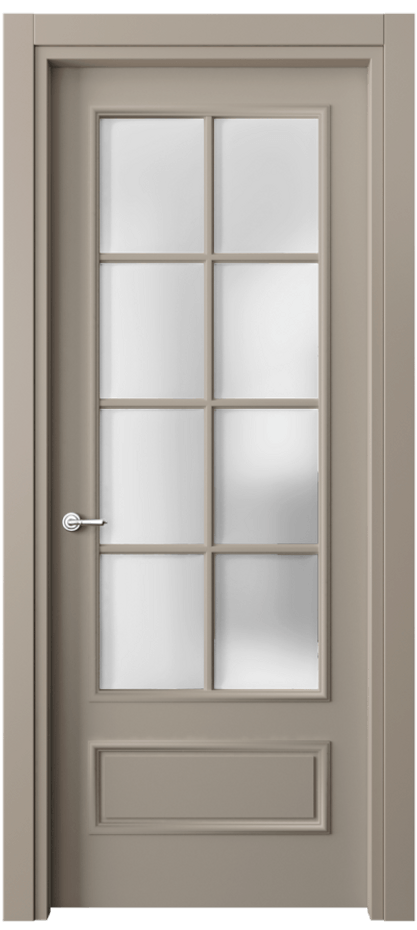 Дверь межкомнатная Paris 8112 Матовый бисквитный Сатинированное стекло Гладкий наличник МБСК Цена 72399 ₽ Наличники уже входят в базовый комплект. Фабрика дверей Волховец 8 (800) 551 43 19 Межкомнатная дверь Paris 8112 Матовый бисквитный Сатинированное стекло Цена 72399 ₽| Volhovec
